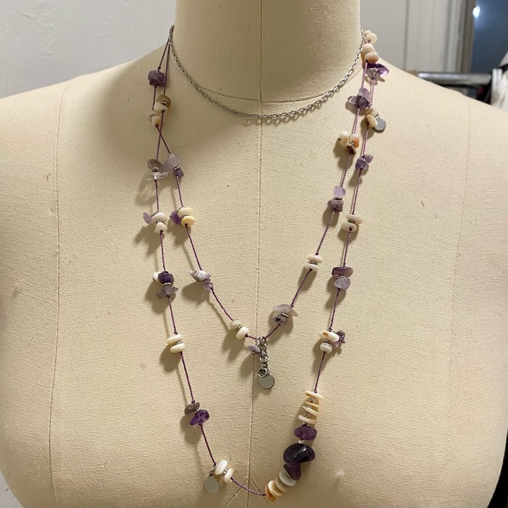 A moment layered necklace free people